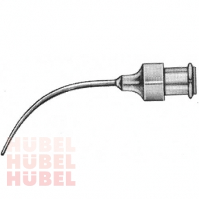 Tränenwegkanüle - Stahl - rundgebogen - 0,5 mm